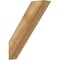 Ekena Millwork 4"W x 16"D x 20"H Traditional Rough Sawn Knee Brace, Western Red Cedar BRC04X16X20TRA00RWR - alternate 1